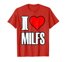 Ladda upp bild till gallerivisning, Funny shirts V-neck Tank top Hoodie sweatshirt usa uk au ca gifts for I Love Milfs T-Shirts I Heart Milfs Tee Shirt 4317407
