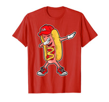 Ladda upp bild till gallerivisning, Dabbing Hot Dog T shirt 4th of July Hotdog Merica USA Kids 532594