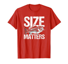 Ladda upp bild till gallerivisning, Funny shirts V-neck Tank top Hoodie sweatshirt usa uk au ca gifts for Size Fish Matters Funny Bass Fishing Humor T-Shirt 1592505