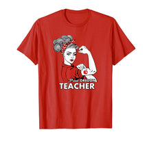Ladda upp bild till gallerivisning, Funny shirts V-neck Tank top Hoodie sweatshirt usa uk au ca gifts for OR Red For Ed RedForEd Proud Oregon Teacher T Shirt 1395010