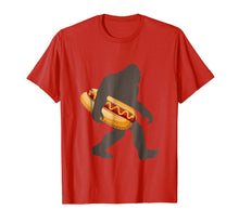 Ladda upp bild till gallerivisning, Funny shirts V-neck Tank top Hoodie sweatshirt usa uk au ca gifts for Bigfoot Carrying hotdog T Shirt, Funny Sasquatch Gift 985637