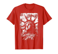 Ladda upp bild till gallerivisning, Statue of Liberty Shirt Distressed USA Graphic Design 1846738