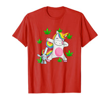 Ladda upp bild till gallerivisning, Funny shirts V-neck Tank top Hoodie sweatshirt usa uk au ca gifts for Dab Unicorn With A Bong Gifts Tee T Shirt 3816791