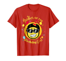 Ladda upp bild till gallerivisning, Funny Birthday Emoji for BDAY Brother T Shirt 818536