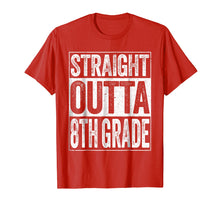 Ladda upp bild till gallerivisning, Funny shirts V-neck Tank top Hoodie sweatshirt usa uk au ca gifts for Straight Outta 8th Grade T-Shirt Eighth Grade Gift Shirt 2076369