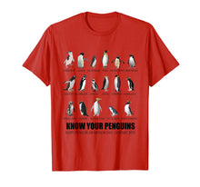 Ladda upp bild till gallerivisning, Funny shirts V-neck Tank top Hoodie sweatshirt usa uk au ca gifts for Know Your Penguins Shirt 483565