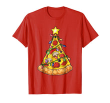 Ladda upp bild till gallerivisning, Funny shirts V-neck Tank top Hoodie sweatshirt usa uk au ca gifts for Christmas shirts for Men Boys Pizza Xmas Tree Crustmas Gifts 1683316