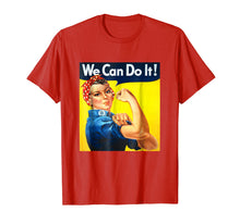 Ladda upp bild till gallerivisning, Funny shirts V-neck Tank top Hoodie sweatshirt usa uk au ca gifts for Ladies We Can Do It Rosie The Riveter Girl Power Unisex Tee 944949