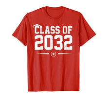 Ladda upp bild till gallerivisning, Class Of 2032 Grow With Me Graduation First Day Of School T-Shirt 426089