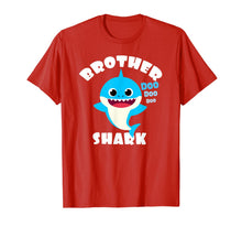 Ladda upp bild till gallerivisning, Brother Shark Gift - Cute Baby Shark Design Family Set T-Shirt 120673
