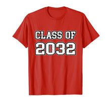 Ladda upp bild till gallerivisning, Class of 2032 First Day of School Grow With Me Tshirt 54122