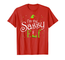 Ladda upp bild till gallerivisning, I'm The Sassy Elf Matching Family Group Christmas Funny Xmas T-Shirt 209418