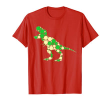 Ladda upp bild till gallerivisning, Green Polka Dot T Rex Dinosaur - International Dot Day Gifts T-Shirt 87954