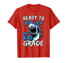 Ladda upp bild till gallerivisning, Ready To Attack 2nd Grade Boys Back To School T-Shirt 160885