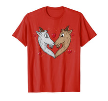 Ladda upp bild till gallerivisning, Goat Heart | Funny Valentine's Day Farmer Gifts Tee T-Shirt-5975063