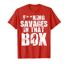 Ladda upp bild till gallerivisning, Fucking Savages In That Box Shirt New York's Baseball Fan's T-Shirt 290042