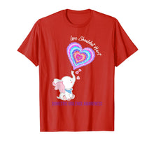 Ladda upp bild till gallerivisning, Domestic Violence Awareness Gifts Love Shouldn't Hurt Ribbon T-Shirt 1153295
