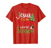 Ladda upp bild till gallerivisning, Funny shirts V-neck Tank top Hoodie sweatshirt usa uk au ca gifts for Jesus Is The Reason For The Season Christmas Christian Gifts T-Shirt 257582
