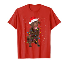 Ladda upp bild till gallerivisning, Christmas Labrador Retriever Dog Chocolate Lab Lover Gifts T-Shirt-749261