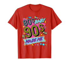 Ladda upp bild till gallerivisning, Vintage 1980s 80's Baby 1990s 90's Made Me Retro Nostalgia T-Shirt 84562