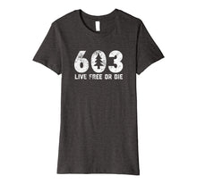 Ladda upp bild till gallerivisning, Funny shirts V-neck Tank top Hoodie sweatshirt usa uk au ca gifts for Live Free or Die: 603 tree New Hampshire adventure T-shirt 2290958