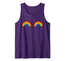 Ladda upp bild till gallerivisning, Gay Pride Rainbow Boobs - Funny LGBTQ Rainbow Boobies Pride Tank Top 105418