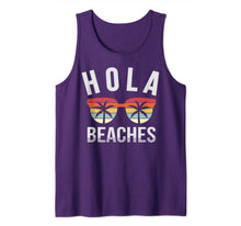 Ladda upp bild till gallerivisning, Hola Beaches Shirt Funny Beach Vacation Summer Gift Idea Tank Top 405250