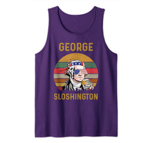 Ladda upp bild till gallerivisning, George Sloshington George Washington Funny 4th of July Tank Top 673122