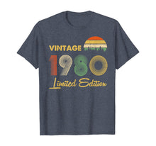 Ladda upp bild till gallerivisning, Vintage 1980 40 years Awesome 40th birthday Retro Cassette TShirt482262
