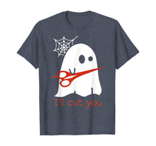 Ladda upp bild till gallerivisning, Halloween Ghost I'll Cut You Shirt Boo I Will Cut T-Shirt 133943