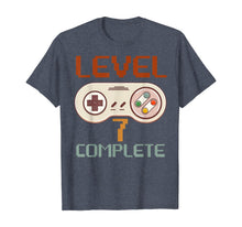 Ladda upp bild till gallerivisning, Vintage 80s Gamer 7th Wedding Anniversary Level 7 Complete T-Shirt 204595