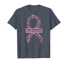 Ladda upp bild till gallerivisning, Breast Cancer Survivor Pink Ribbon Awareness T-Shirt 124355