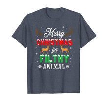 Ladda upp bild till gallerivisning, Funny shirts V-neck Tank top Hoodie sweatshirt usa uk au ca gifts for Funny Alone At Home Movies Merry Christmas You Filty Animal T-Shirt 210674