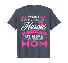 Ladda upp bild till gallerivisning, I Wear Pink For My Mom-My Hero-Breast Cancer Awareness Shirt T-Shirt 18540