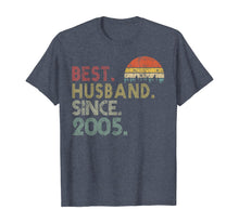 Ladda upp bild till gallerivisning, 15th Wedding Anniversary Gifts Best Husband Since 2005 TShirt235444
