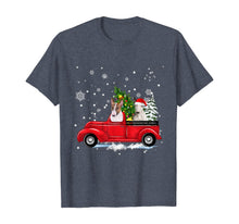 Ladda upp bild till gallerivisning, Funny shirts V-neck Tank top Hoodie sweatshirt usa uk au ca gifts for Bull Terrier Riding Red Truck Christmas Gifts Dog T-Shirt 880696