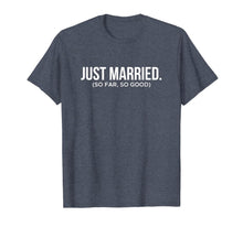 Ladda upp bild till gallerivisning, Couple Shirt Just Married T-Shirt 433511