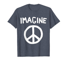 Ladda upp bild till gallerivisning, Funny shirts V-neck Tank top Hoodie sweatshirt usa uk au ca gifts for Imagine Peace Symbol T-Shirt 2012065