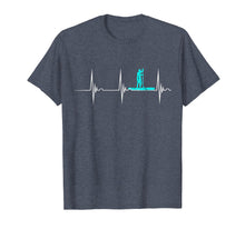 Ladda upp bild till gallerivisning, Funny shirts V-neck Tank top Hoodie sweatshirt usa uk au ca gifts for SUP Stand Up Paddle Heartbeat Paddling EKG Pulseline T-Shirt 303281