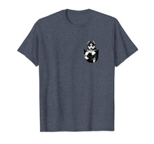 Ladda upp bild till gallerivisning, Siberian Husky in My Pocket T-Shirt Cute Dog Lovers Shirt 153458