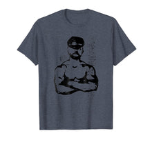 Ladda upp bild till gallerivisning, Leather Daddy Gay Pride Distressed Graphic Tee 353518