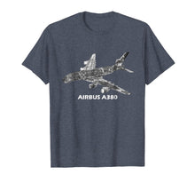Ladda upp bild till gallerivisning, Funny shirts V-neck Tank top Hoodie sweatshirt usa uk au ca gifts for Airbus A380 jet airplane cutaway aviation pilot T-Shirt gift 2017430