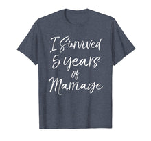 Ladda upp bild till gallerivisning, Funny shirts V-neck Tank top Hoodie sweatshirt usa uk au ca gifts for I Survived 5 Years of Marriage Shirt 5th Wedding Anniversary 131879