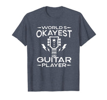 Ladda upp bild till gallerivisning, Funny shirts V-neck Tank top Hoodie sweatshirt usa uk au ca gifts for Mens World's Okayest Guitar Player T-Shirt Funny Guitarist Gift 4202908