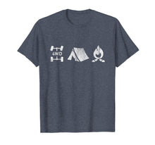 Ladda upp bild till gallerivisning, Funny shirts V-neck Tank top Hoodie sweatshirt usa uk au ca gifts for 4WD Overland Explorer Tee 4x4 Tent Camp Fire T-Shirt 540533
