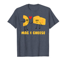 Ladda upp bild till gallerivisning, Funny Mac & Cheese Love Food T-Shirt - Cute Veggie Gift Tee 488745