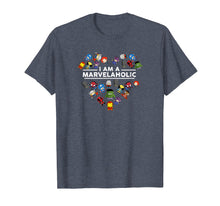 Ladda upp bild till gallerivisning, Funny shirts V-neck Tank top Hoodie sweatshirt usa uk au ca gifts for Cute I Am A Marvelaholic Women T-shirt 895839