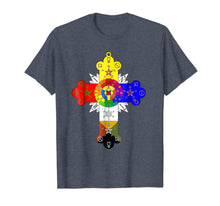 Ladda upp bild till gallerivisning, Rose Cross T Shirt 858784