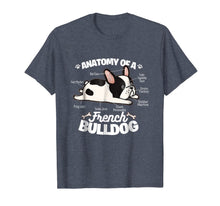 Ladda upp bild till gallerivisning, French Bulldog Graphic T Shirt Anatomy Of A French Bulldog 626279