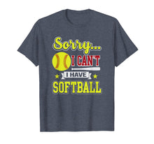 Ladda upp bild till gallerivisning, Funny shirts V-neck Tank top Hoodie sweatshirt usa uk au ca gifts for Sorry I Can't I Have Softball Funny Softball Player T-Shirt 2184401